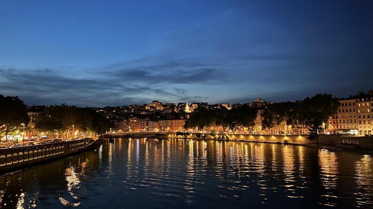 Berges Du Rhone/ Chambre Avec Balcon Bed and Breakfast Lyon Exterior foto